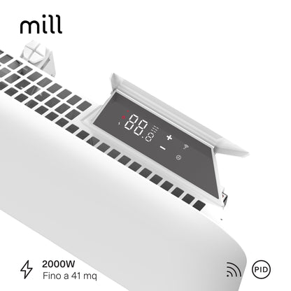 Termoconvettore a Parete Mill Invisible 2000W - Energia Libera Shop - Mill -